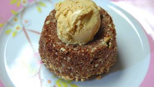 Рецепт Шоколадного десерта на миндале