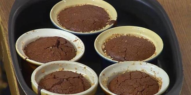 Рецепт шоколадного десерта на миндале