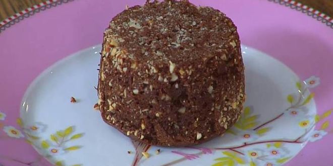 Рецепт шоколадного десерта на миндале