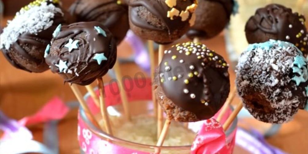 Как приготовить шоколадные кейк попсы