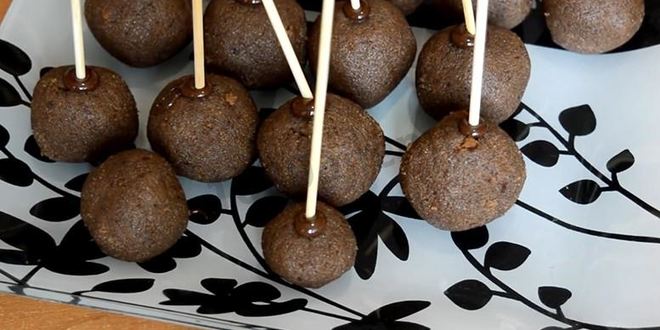 Рецепт шоколадных кейк попсы