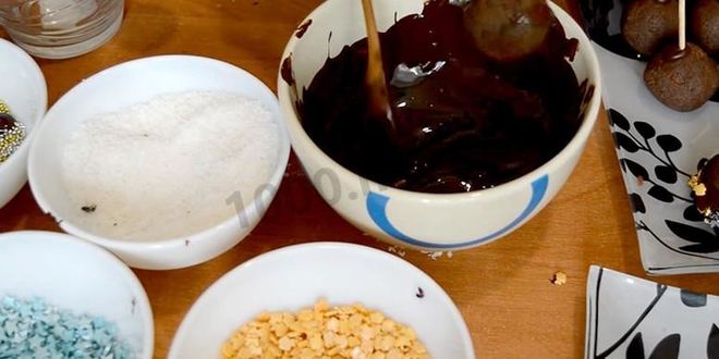 Рецепт шоколадных кейк попсы