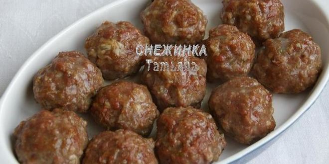 Рецепт ароматных фрикаделек под рисово-тыквенным суфле