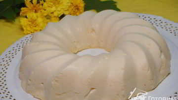 Рецепт Десерта-суфле Птичье молоко