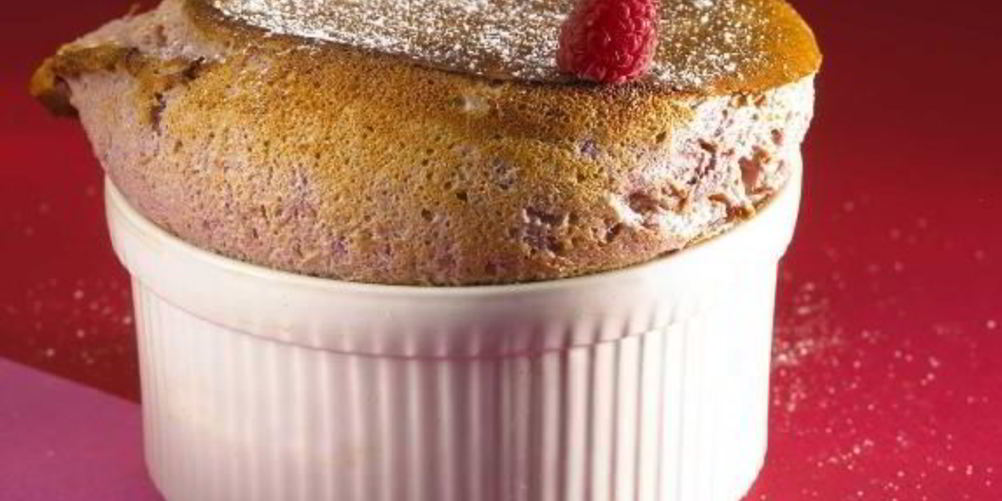 Как приготовить грушево-малиновое суфле