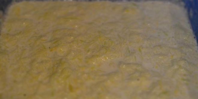 Рецепт кабачкового суфле под сырной корочкой
