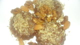 Рецепт Кофейного суфле с шоколадом и орехом