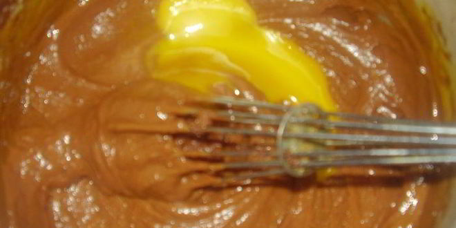 Рецепт кофейного суфле с шоколадом и орехом