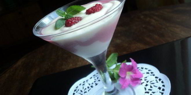 Рецепт малинового суфле