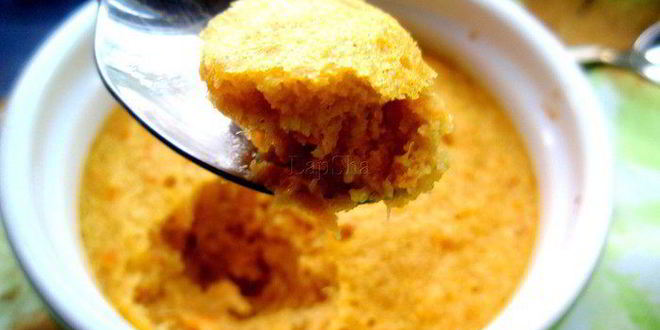 Рецепт морковна-яблочного суфле