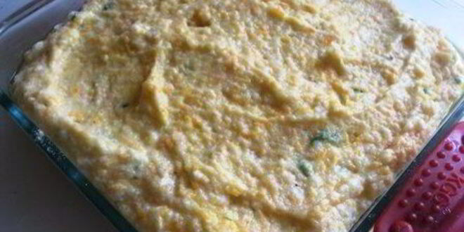 Рецепт овощного суфле