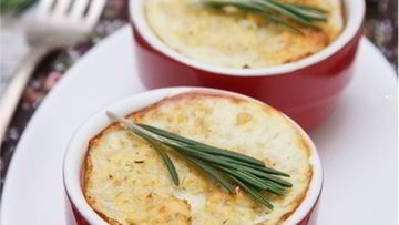 Рецепт Рыбы в суфле из сыра