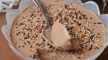 Рецепт Шоколадна-кофейного суфле