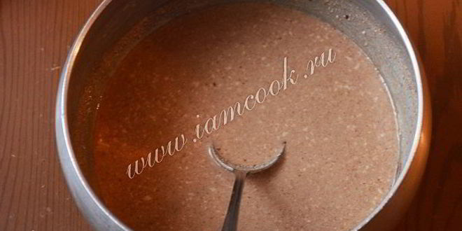 Рецепт шоколадна-кофейного суфле