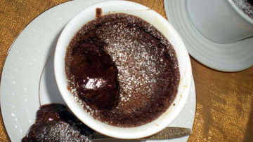 Рецепт Шоколадного суфле Шоко-эспрессо