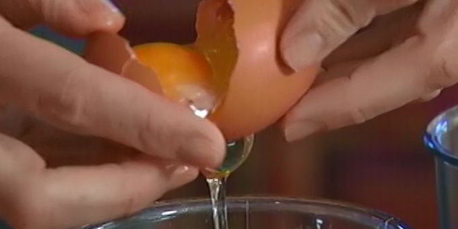 Рецепт сливочного суфле с красной икрой