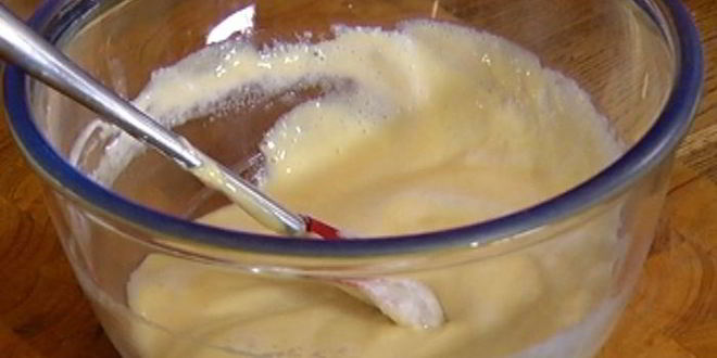 Рецепт сливочного суфле с красной икрой