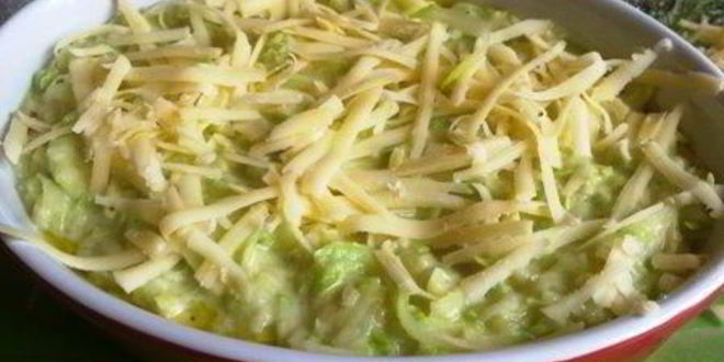 Рецепт суфле из кабачков с куриными фрикадельками