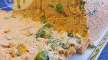 Рецепт Суфле из лосося со сливками