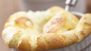 Рецепт Суфле из спаржи и козьего сыра