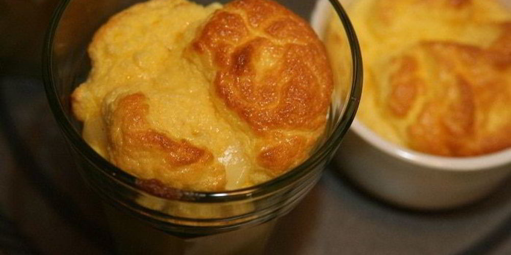 Как приготовить суфле из сыра пеше миньон с мускатным орехом