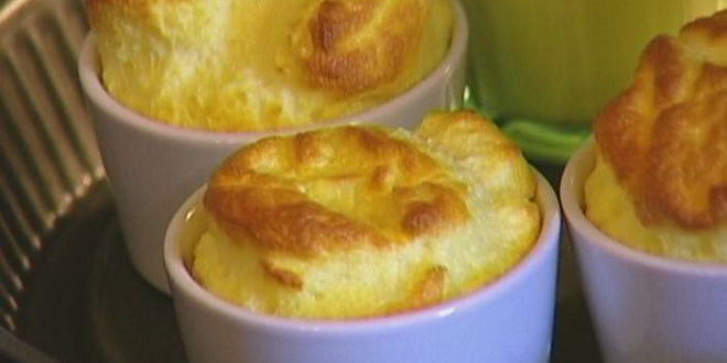 Рецепт суфле из сыра пеше миньон с мускатным орехом