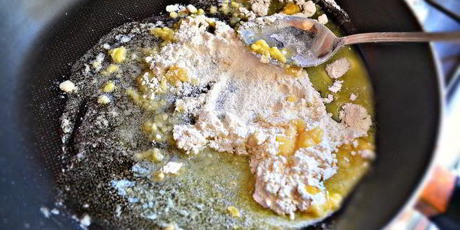 Рецепт суфле из цветной капусты с морковью и луком-пореем