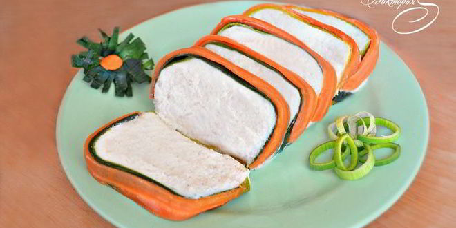 Рецепт суфле из цветной капусты с морковью и луком-пореем