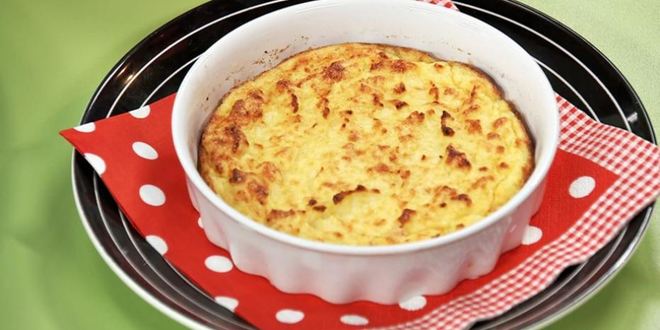 Рецепт суфле из цветной капусты с сыром