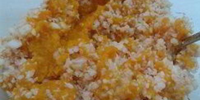 Рецепт суфле из тыквы с креветками