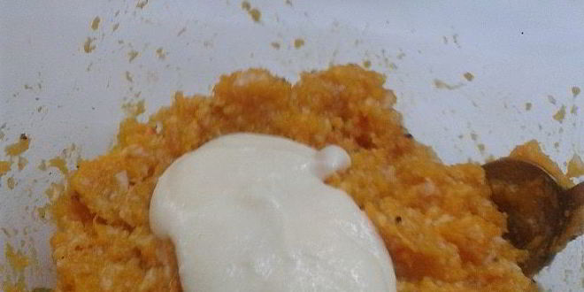 Рецепт суфле из тыквы с креветками