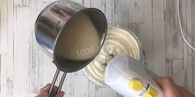 Рецепт суфле птичье молоко с желатином