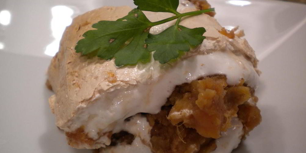 Как приготовить суфле с бататом и орехами