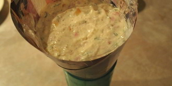 Рецепт сырного суфле елка с балыком