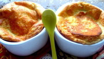 Рецепт Сырного суфле с горчицей