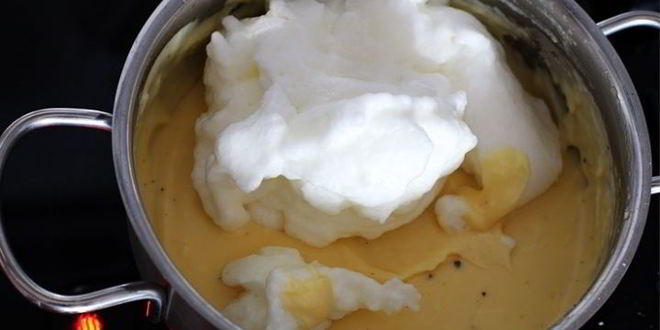 Рецепт сырного суфле