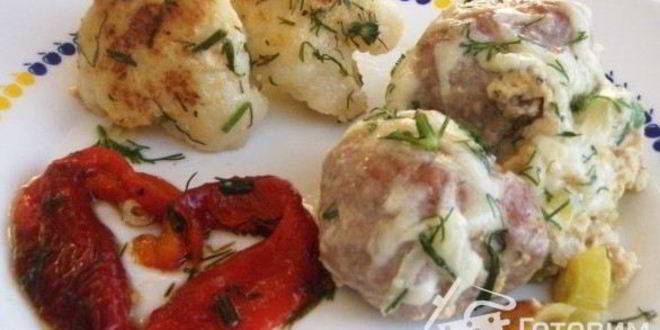 Рецепт тефтелей в суфле