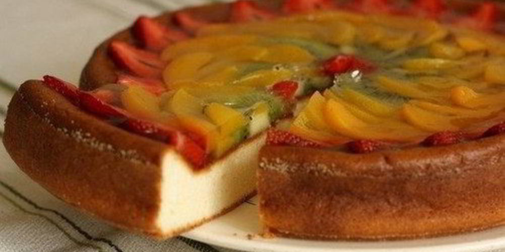 Как приготовить торт-суфле с творогом и фруктами