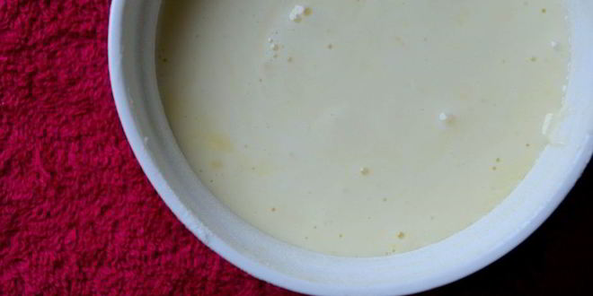 Рецепт творожно-лимонного суфле под растопленным шоколадом