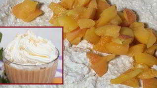 Рецепт Творожного суфле с абрикосами