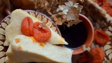 Рецепт Творожного суфле с курагой