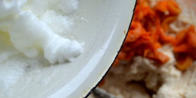 Рецепт творожного суфле с курагой