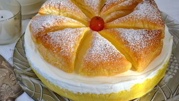 Рецепт Яблочного торта-суфле