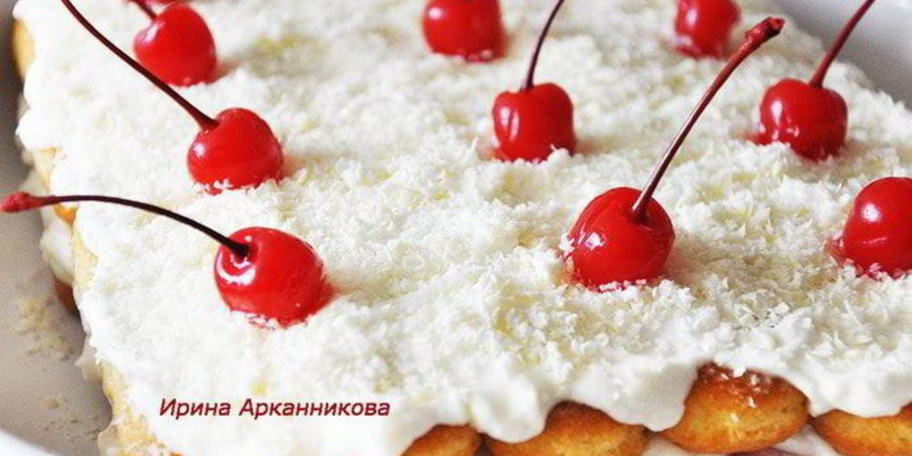 Как приготовить итальянский десерт тирамису с вишней
