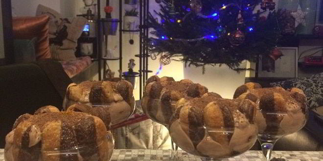 Рецепт ленивого нежирного тирамису