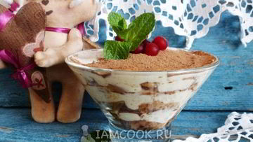 Рецепт Тирамису из печенья