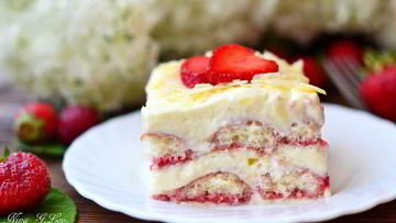 Рецепт Тирамису клубничный