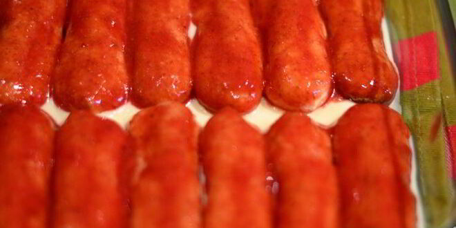 Рецепт тирамису клубничный