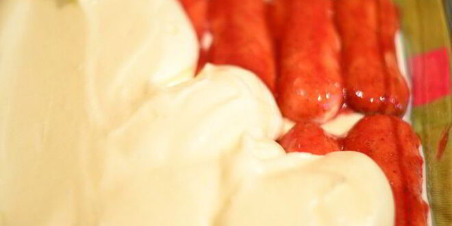 Рецепт тирамису клубничный