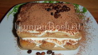 Рецепт Тирамису с кремом филадельфия